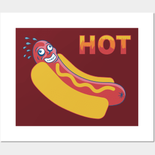 Hot Hot Dog! Posters and Art
